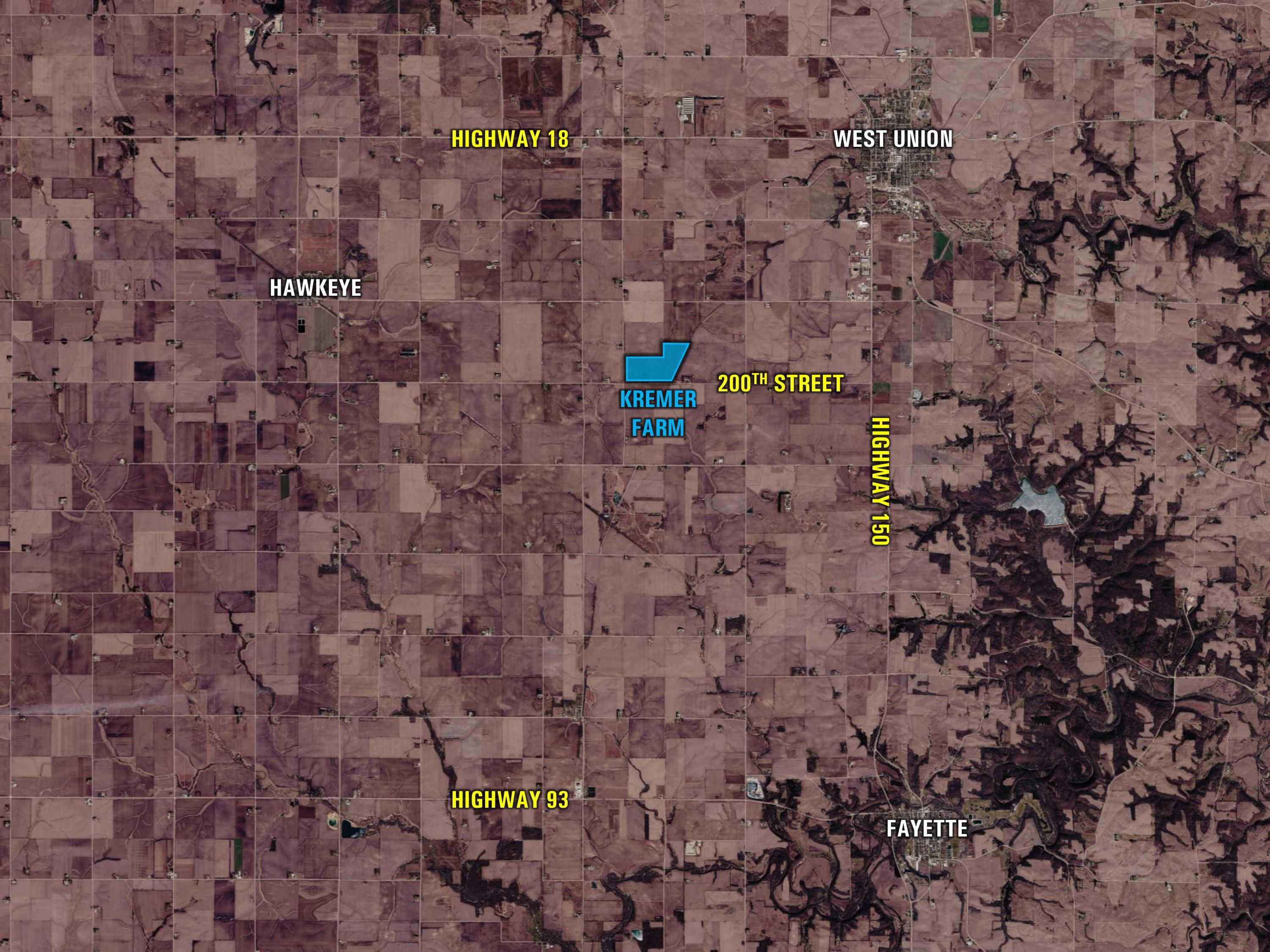 Listing Photo: West-Union-Fayette-Farm-Auction-Map